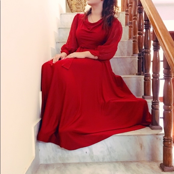 Maxi/party wear long dress - Picture 1 of 2